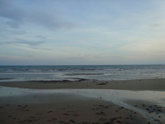 Một góc vùng biển ở Mũi Né.